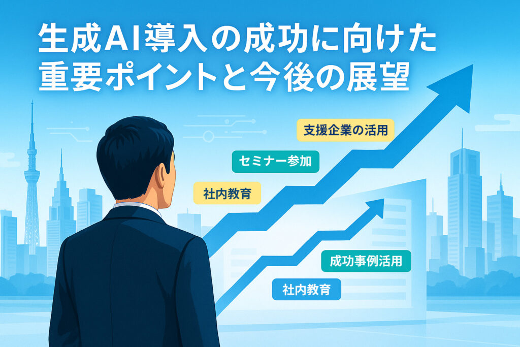 生成AI導入の成功に向けた重要ポイントと今後の展望