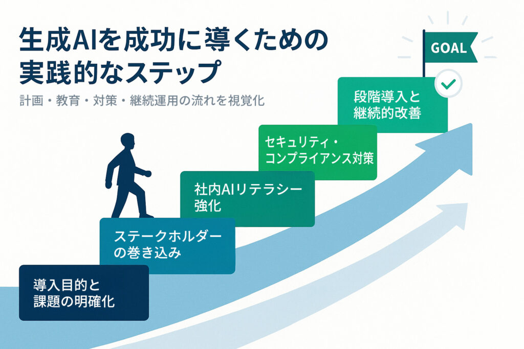 失敗事例から学ぶ生成AI導入成功への具体的ステップ
