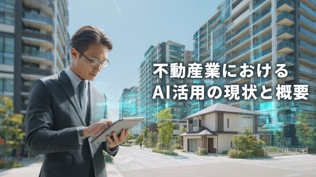 不動産業におけるAI活用の現状と概要