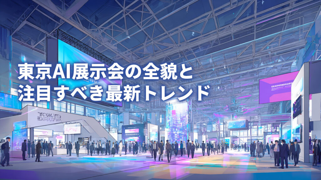 東京AI展示会の全貌と注目すべき最新トレンド