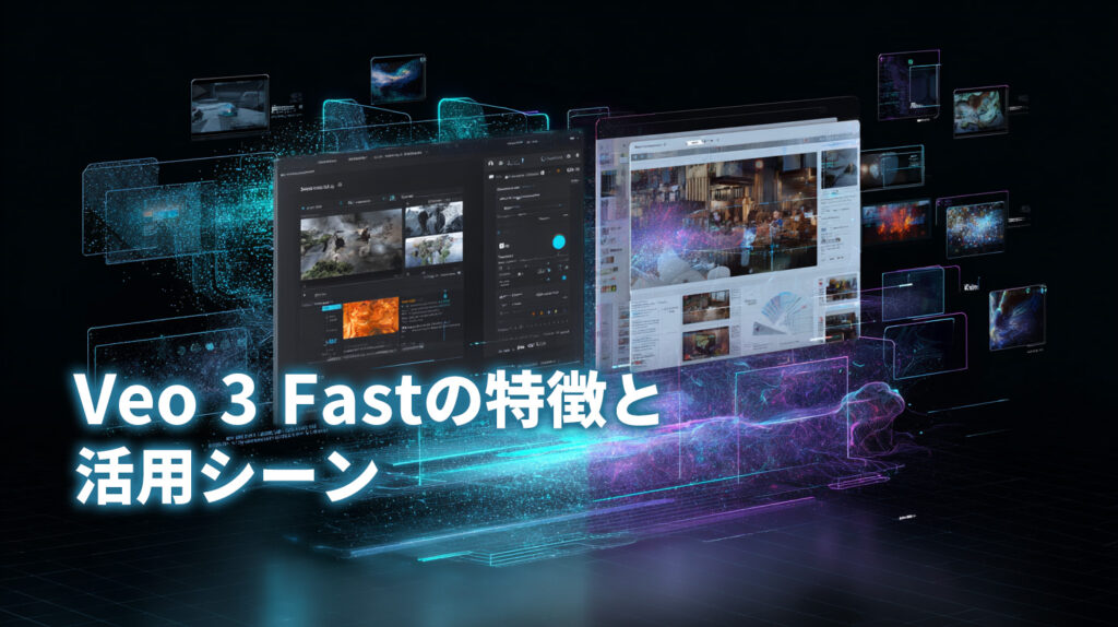 Veo 3 Fastの特徴と活用シーン