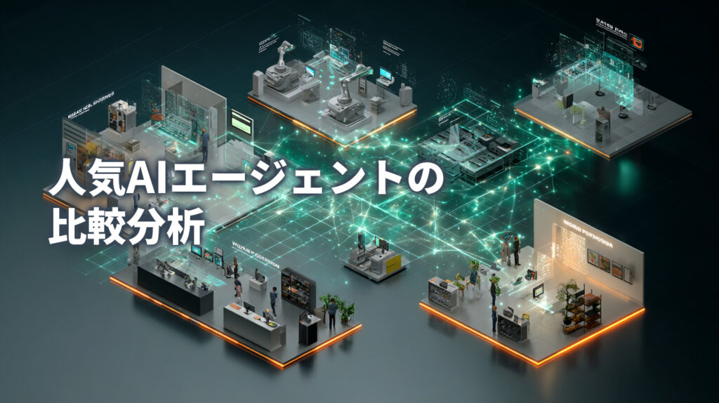 人気AIエージェントの比較分析