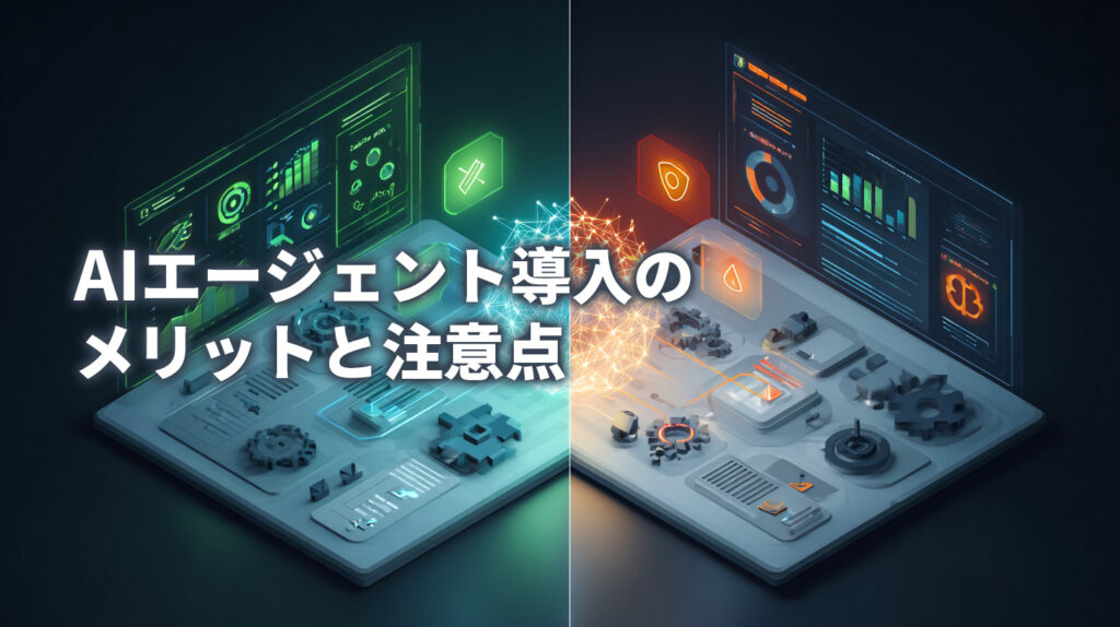 AIエージェント導入のメリットと注意点