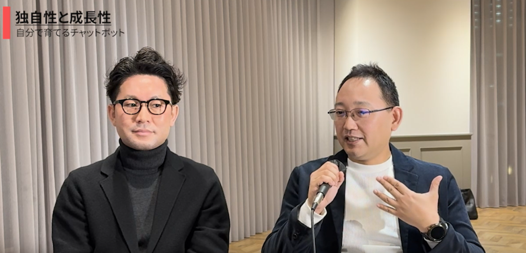 市川駅前矯正歯科の柏先生とデジタルレクリム株式会社の中村代表のセミナー風景