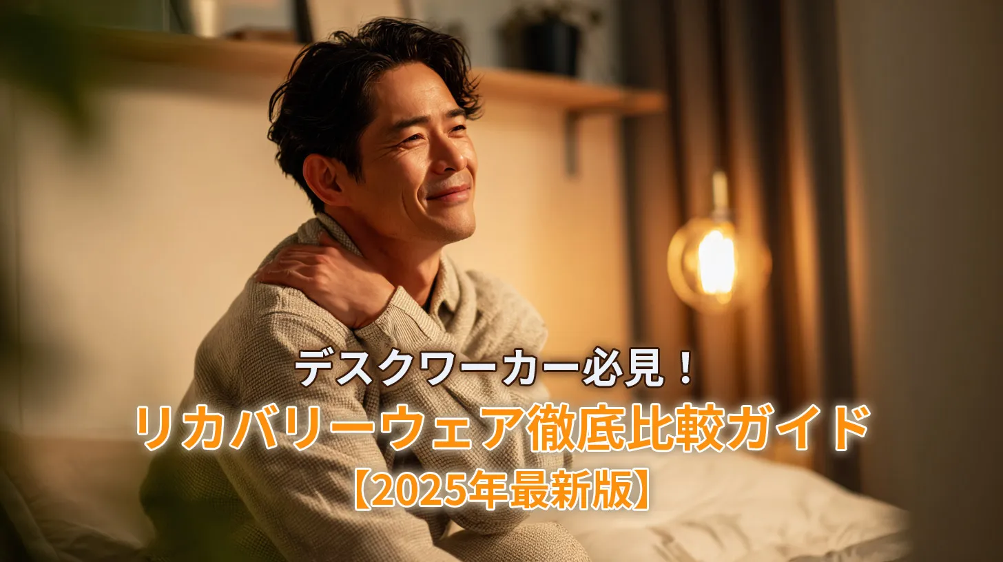デスクワーカー必見！リカバリーウェア徹底比較ガイド【2025年最新版】