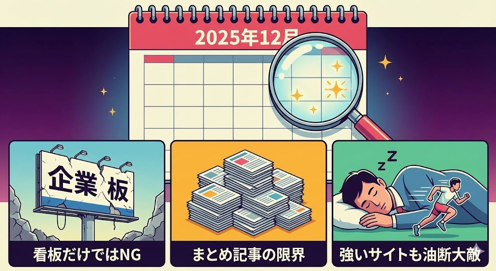 12月の分析で見つけた「変化のサイン」