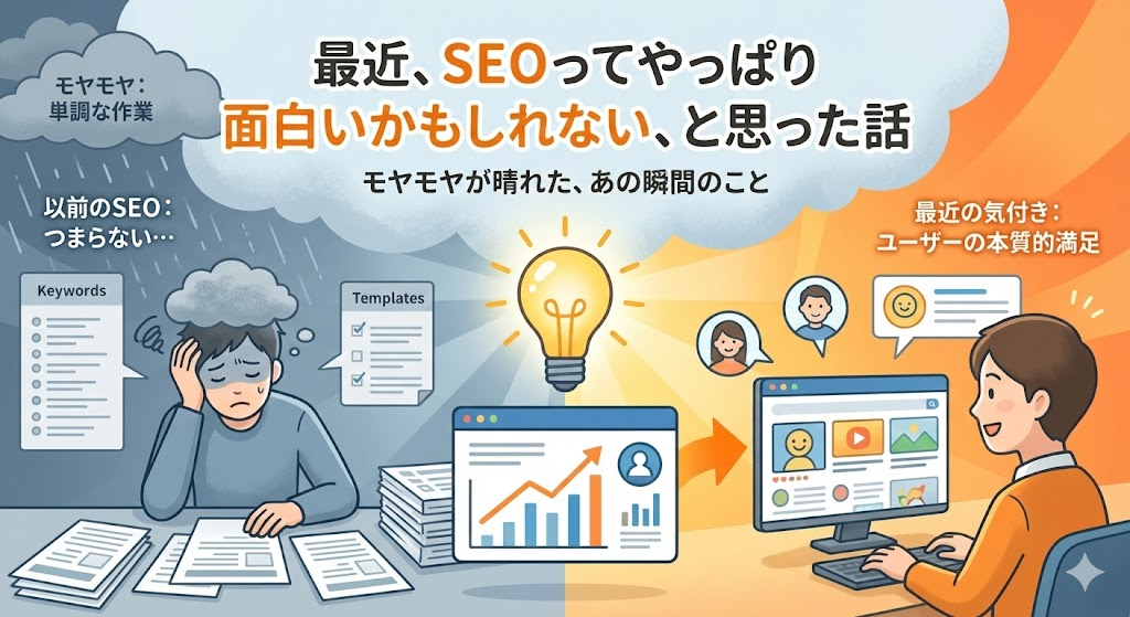 SEOってやっぱり面白いかもしれない