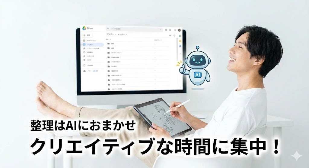 まとめ:整理はAIに任せ、人間はクリエイティブな仕事に