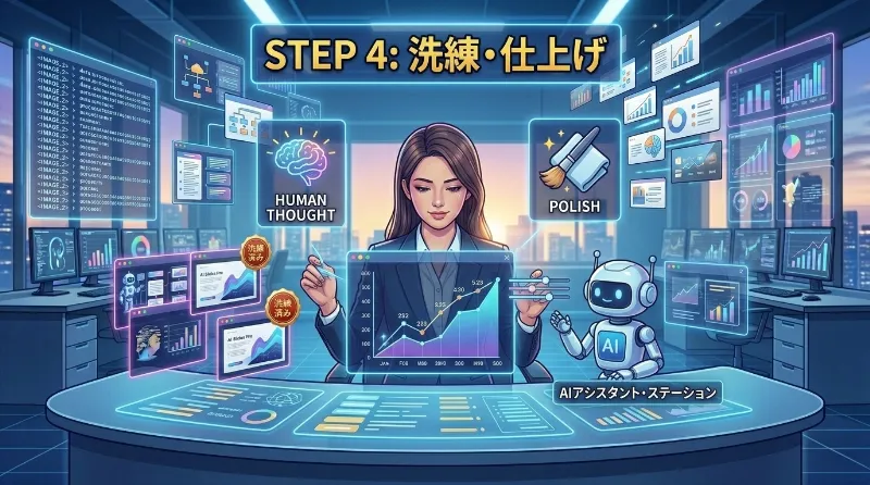 STEP 4：スライドを仕上げる