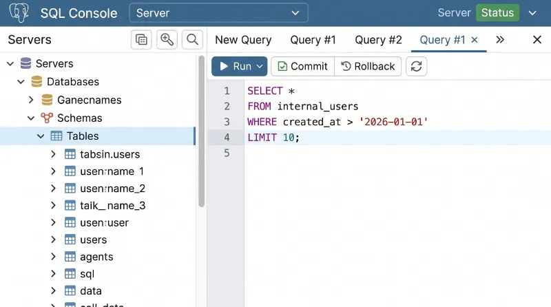 PostgreSQL