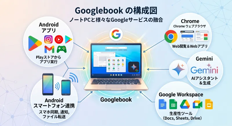 Googlebookは「Android搭載ノートPC」ではなく、AIファーストな作業環境である