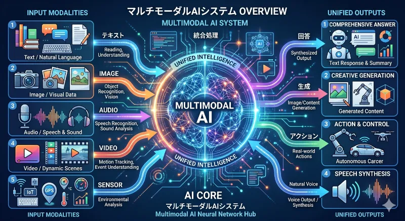 ⑦マルチモーダルAI
