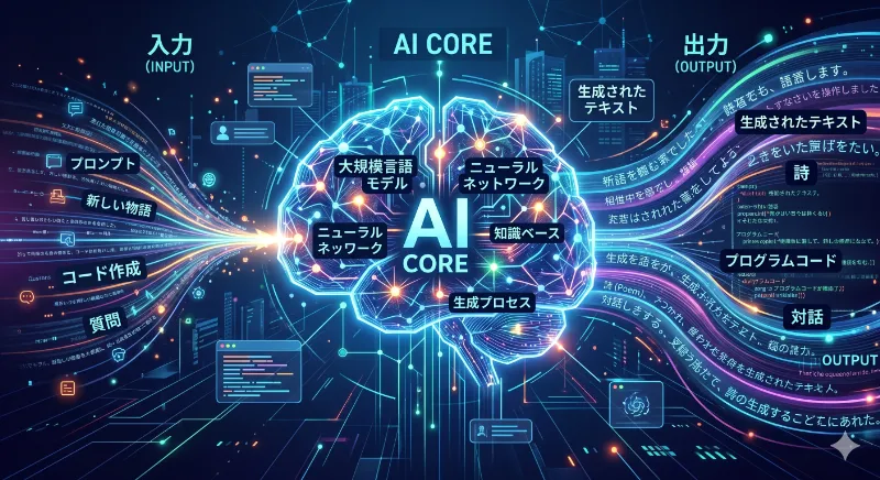①テキスト生成AI