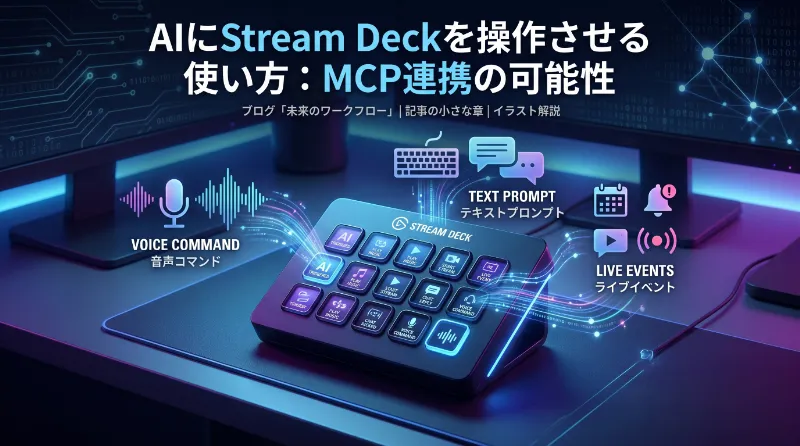 AIにStream Deckを操作させる使い方：MCP連携の可能性