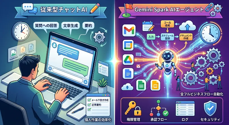 Gemini SparkとGemini in Chrome、Deep Think、Difyはどう違うのか