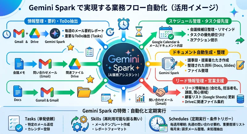Gemini Sparkの本当の価値は「自動化」よりも「業務設計を見直すきっかけ」にある