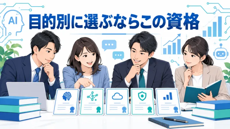 目的別に選ぶならこの資格