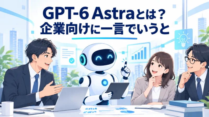 GPT-6 Astraとは?企業向けに一言でいうと