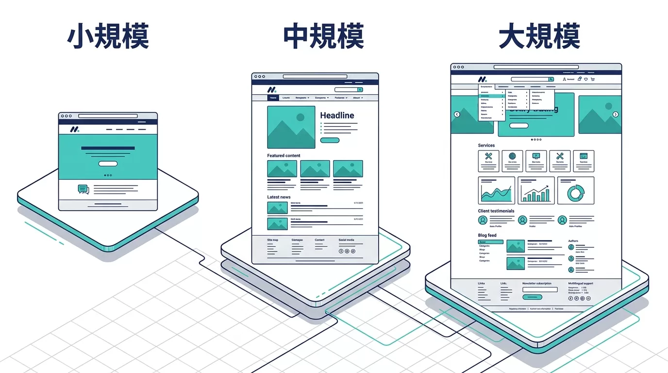 弁護士ホームページ制作の規模別費用相場