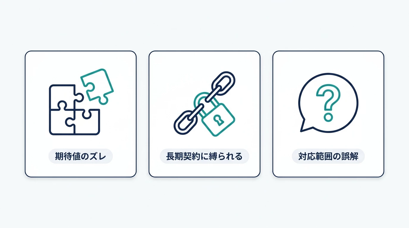 SEO会社選びで多い失敗パターン3つのチェックリスト