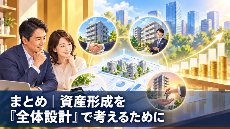 まとめ｜資産形成を「全体設計」で考えるために