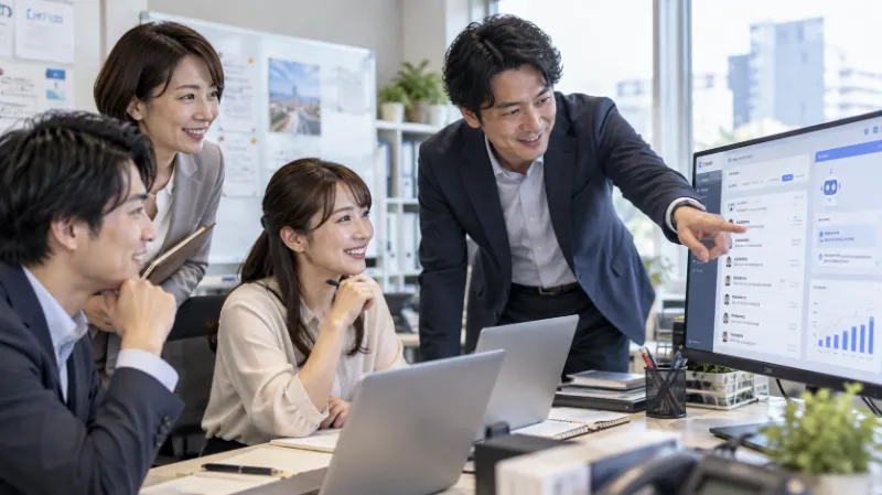 中小企業の営業部門にFDE型支援を導入したら?架空のケースで考える