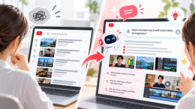 従来のYouTube検索と何が違う？