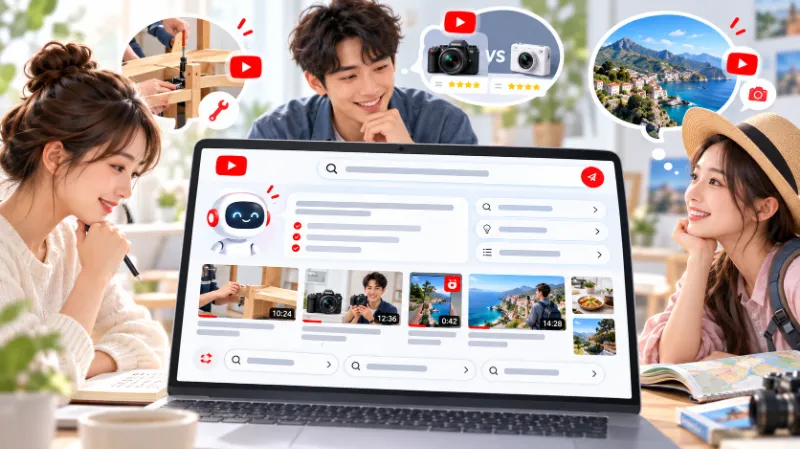 Ask YouTubeはどんな場面で使える？