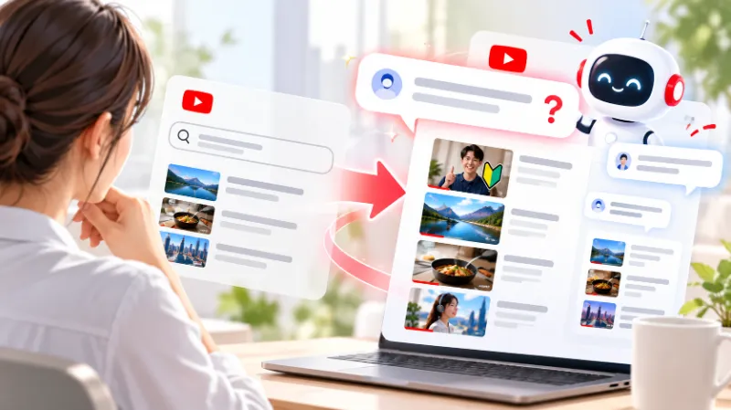 まとめ｜YouTubeも「検索」から「質問する」時代へ