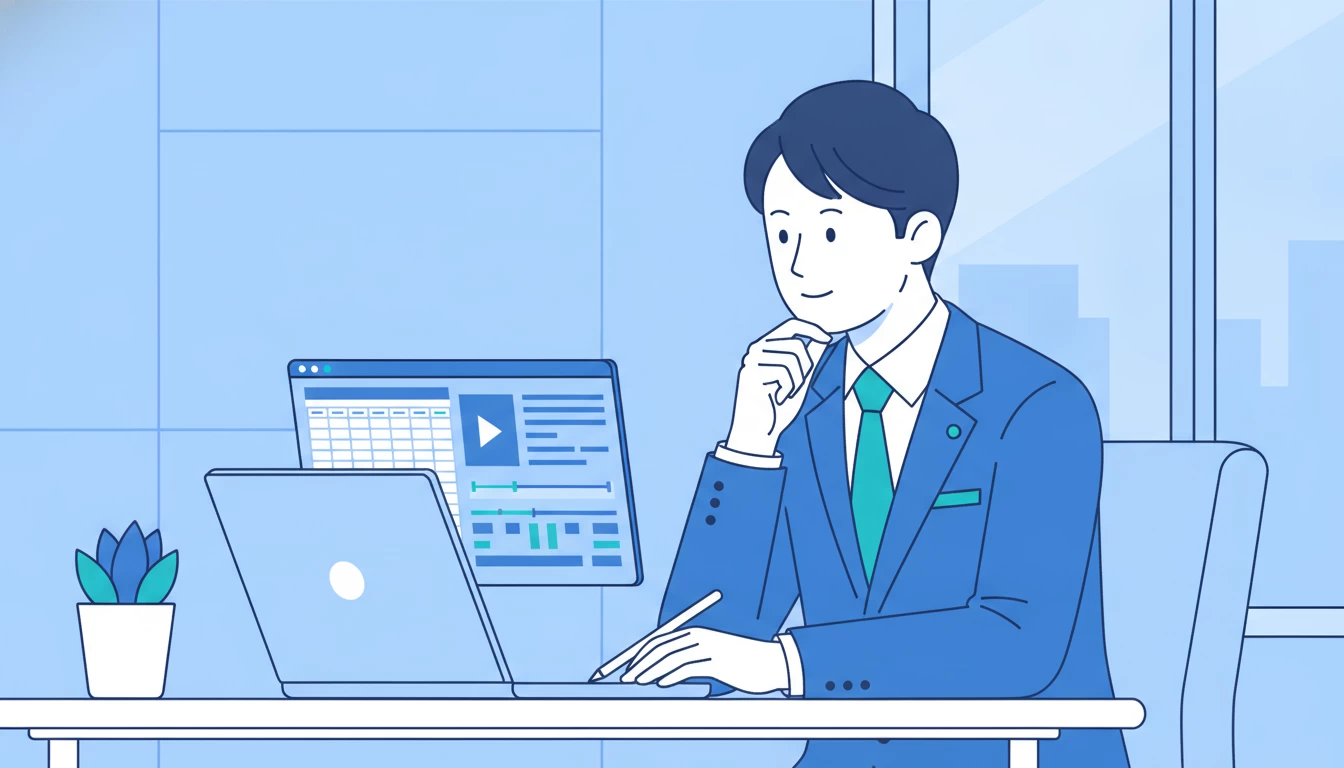 個人がGemini 4 Argonで資料や動画を検証する様子