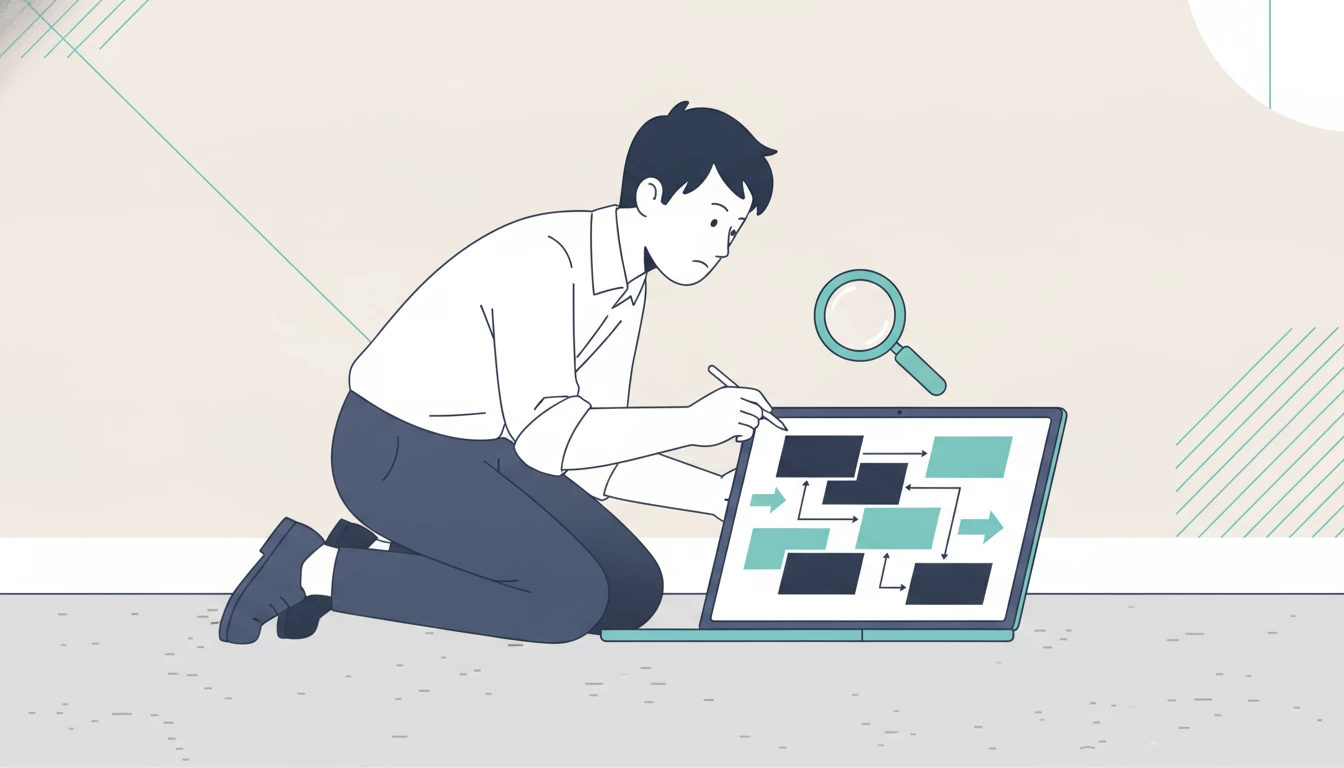 AIの出力を人間がレビューして確認している様子