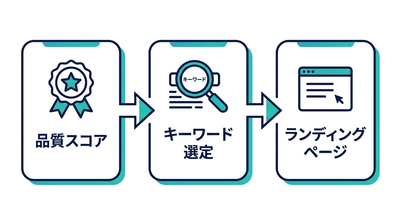 費用対効果を高める3つのポイントの図解