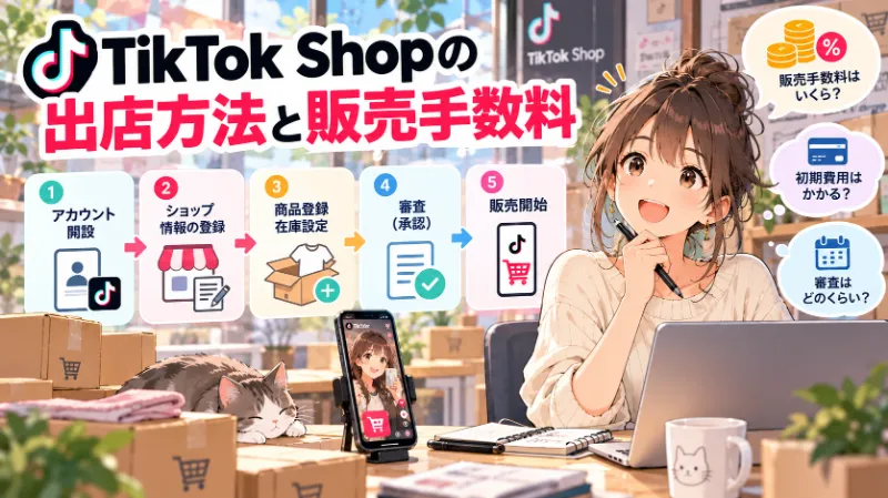 出店方法と販売手数料：費用はいくらかかる？