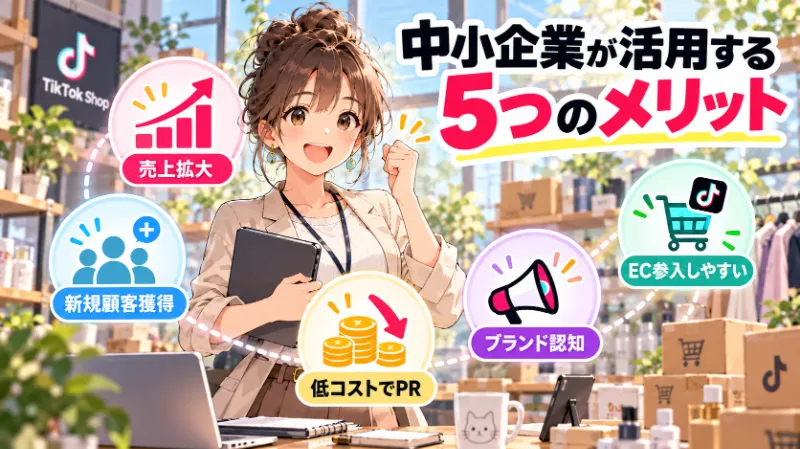 中小企業が活用する5つのメリット