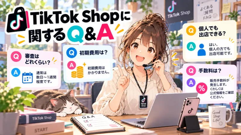 TikTok Shopに関するQ&A
