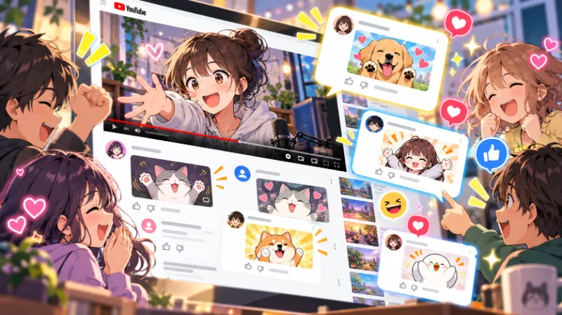 GIFコメントでYouTubeのコミュニケーションはどう変わる?