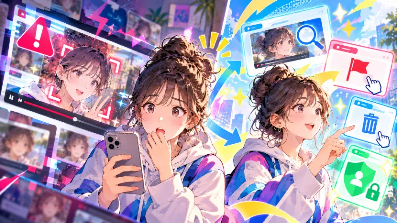 自分そっくりのAI動画が見つかったらどうする?